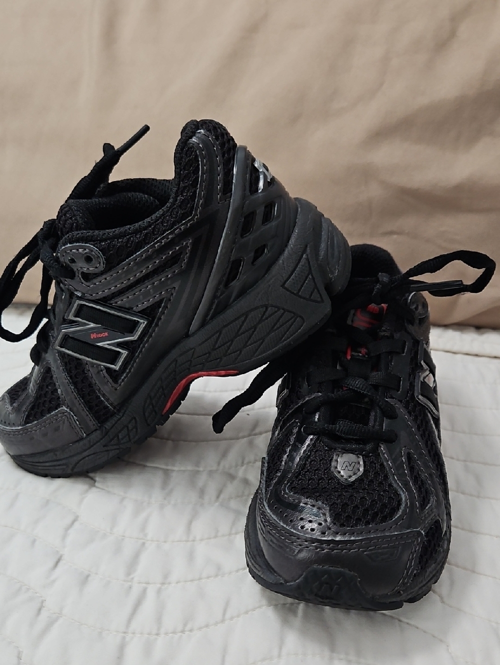New Balance 1906 Kids Black Sneakers